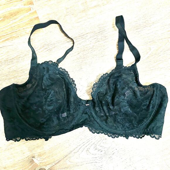 Savage X Fenty Floral Lace Unlined Underwire Bra - Picture 3 of 13